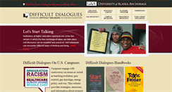 Desktop Screenshot of difficultdialoguesuaa.org